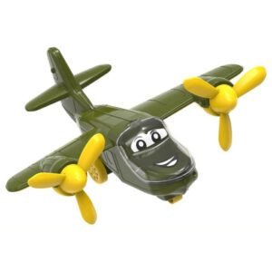 Дитячий іграшковий "Літак" 9666TXK(Dark-Green) темно-зелений