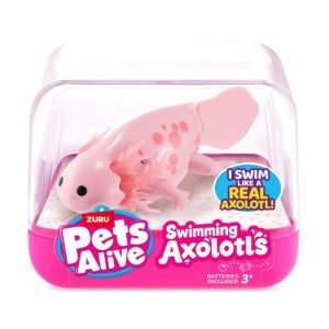 Інтерактивна іграшка Аксолотль Pets & Robo Alive 9556A, рожевий