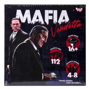 Настільна гра MAFIA Vendetta MAF-01-01U укр
