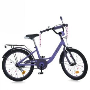 Велосипед дитячий MB 20043-1 колеса 20 дюймів, фіолетовий