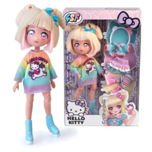 Дитяча лялька "Стильна Цукерка-єдиноріг" 4SF Manga Dolls HKTF2000 серії "Hello Kitty"