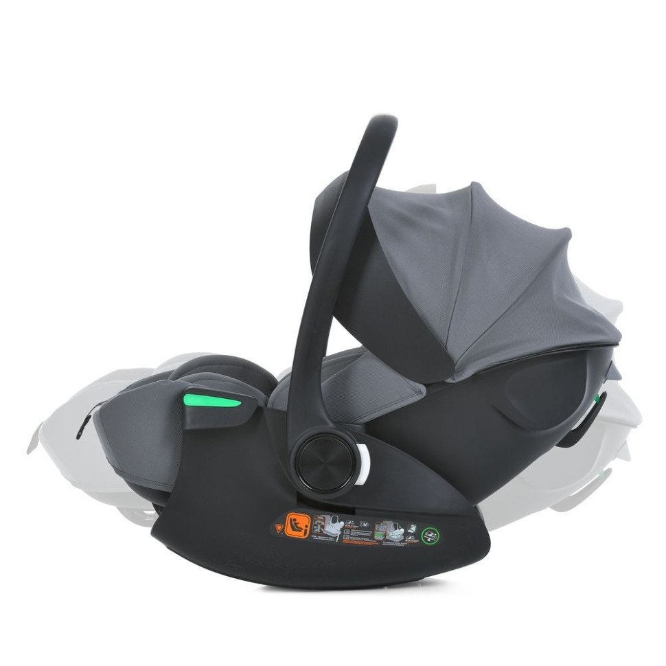 Автокрісло дитяче i-FLOW ME 1198 Gray - Зображення 2