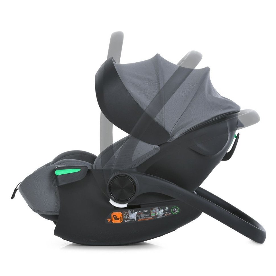 Автокрісло дитяче i-FLOW ME 1198 Gray - Зображення 3