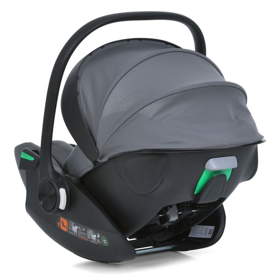 Автокрісло дитяче i-FLOW ME 1198 Gray - Зображення 4