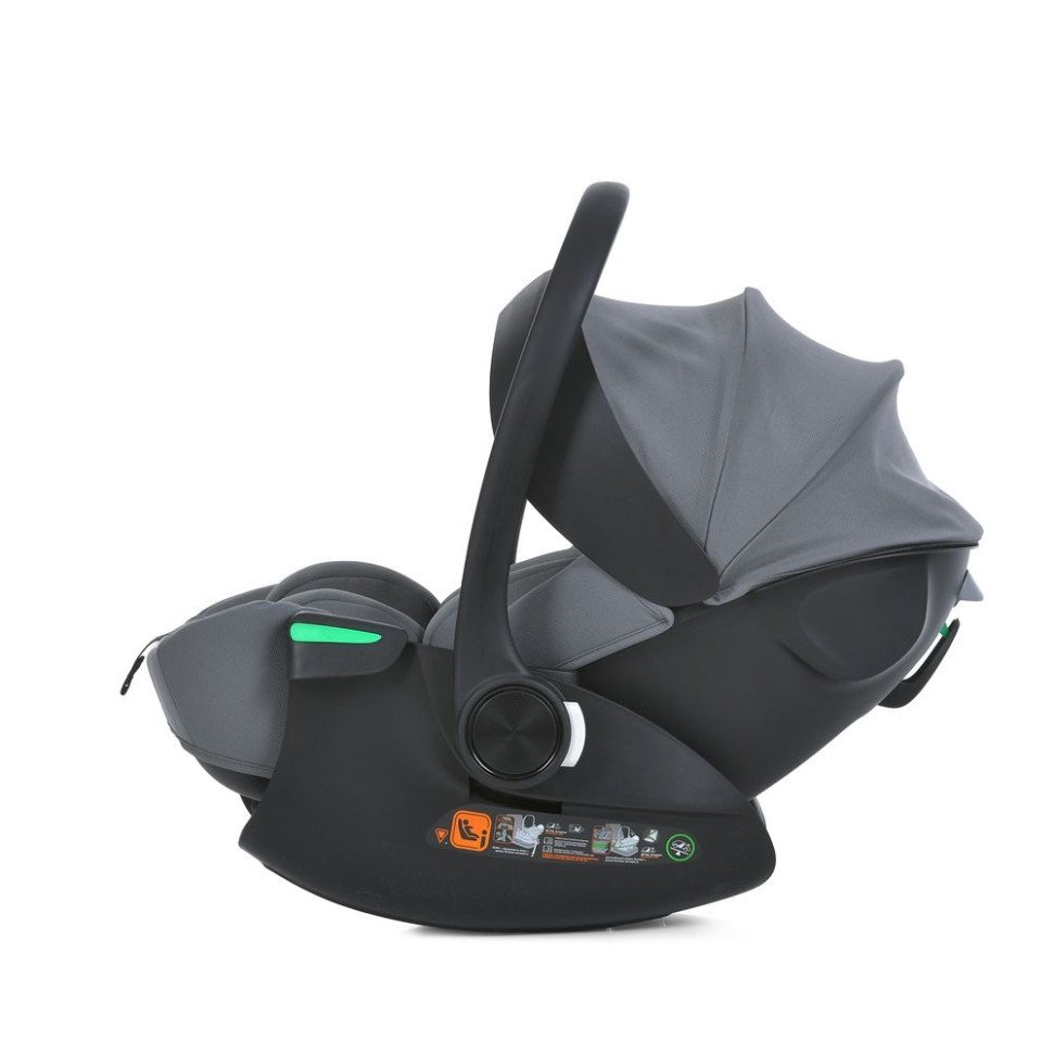 Автокрісло дитяче i-FLOW ME 1198 Gray - Зображення 5