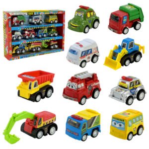Ігровий набір машинок Mini Cartoon Car 5857 у наборі 10 шт