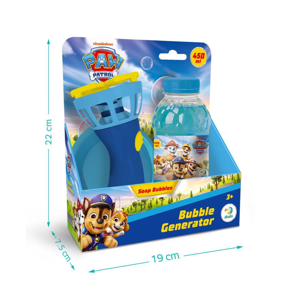 Генератор мильних бульбашок "Paw Patrol" 200736 об'єм 450 мл - Зображення 2