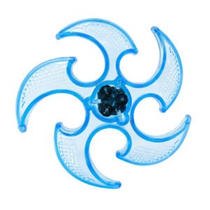 Літаючий бумеранг SB2306(Blue) гума, зі світлом, 15 см, у пакеті
