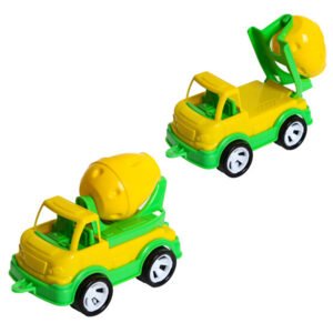 Дитячий бетонозмішувач "Mini Matik" 002/3BMS(Yellow) обертовий барабан, 13,5 см
