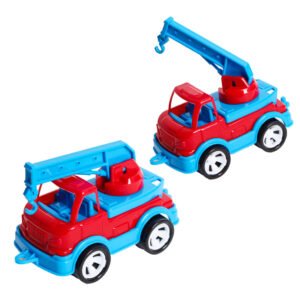 Дитяча іграшка кран "Mini Matik" 002/5BMS(Red) рухлива стріла крана, 13,5 см