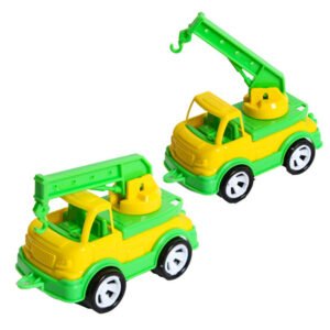 Дитяча іграшка кран "Mini Matik" 002/5BMS(Yellow) рухлива стріла крана, 13,5 см