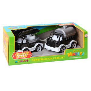 Ігровий набір Пожежна машина та водовоз "Mini Matiki" 002/16BMS(Black) рухомі елементи