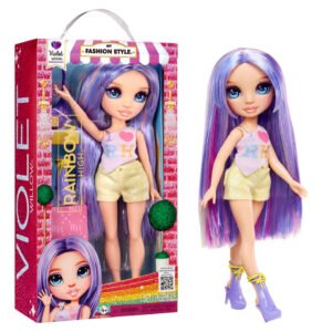 Лялька дитяча "Віолетта" Rainbow High 547563 серії "My Fashion Style" з аксесуарами