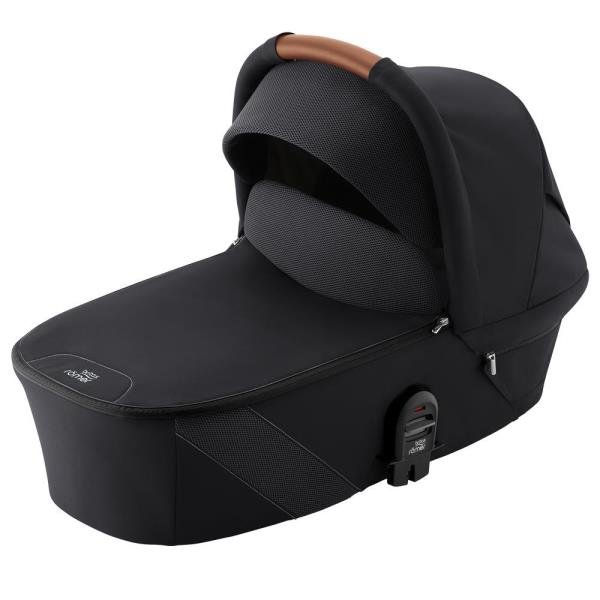 Люлька для коляски Britax-Romer Smile 5Z чорний із коричневою ручкою (2000037995)
