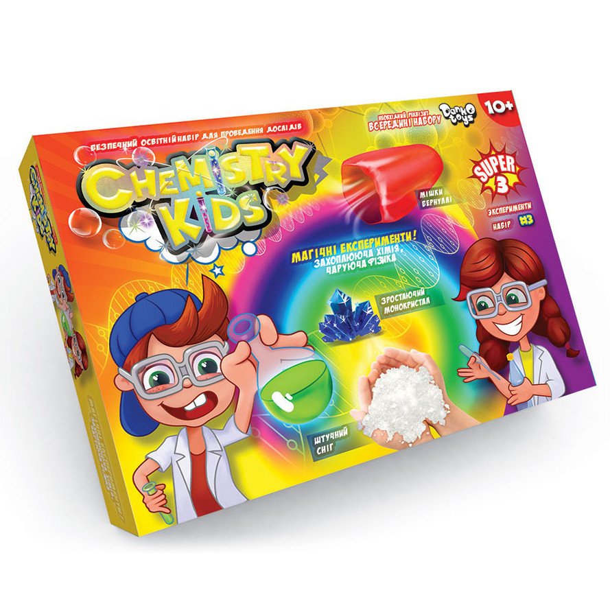 Дитячий набір для проведення дослідів CHEMISTRY KIDS CHK-02 CHK-02-03U