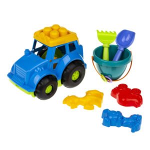 Пісочний набір Трактор "Коник" №3 Colorplast 0220 Синій