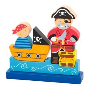 Магнітний вертикальний пазл Viga Toys Пірат (50077)