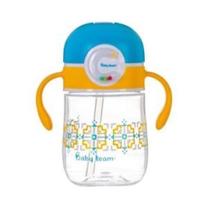 Поїльник Baby Team Tritan з силіконовою трубочкою 300 мл (5040)