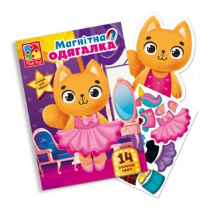 Магнітна гра Одягалка "Кішечка" Vladi Toys VT3204-34 Укр