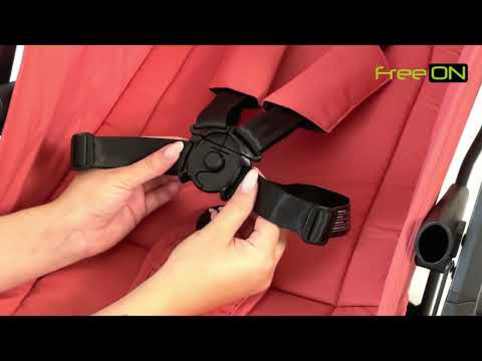 Коляска для дитини прогулянкова FreeON Dynamic, pink - Зображення 10