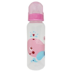 Пляшечка для годування "Кит" MGZ-0206 (Pink) 250 мл