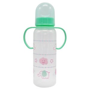 Пляшечка пластикова з ручками MGZ-0207(Green) 250 мл