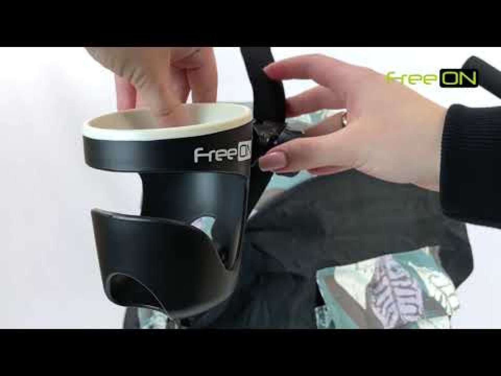 Тримач для пляшки FreeON, black - Зображення 3