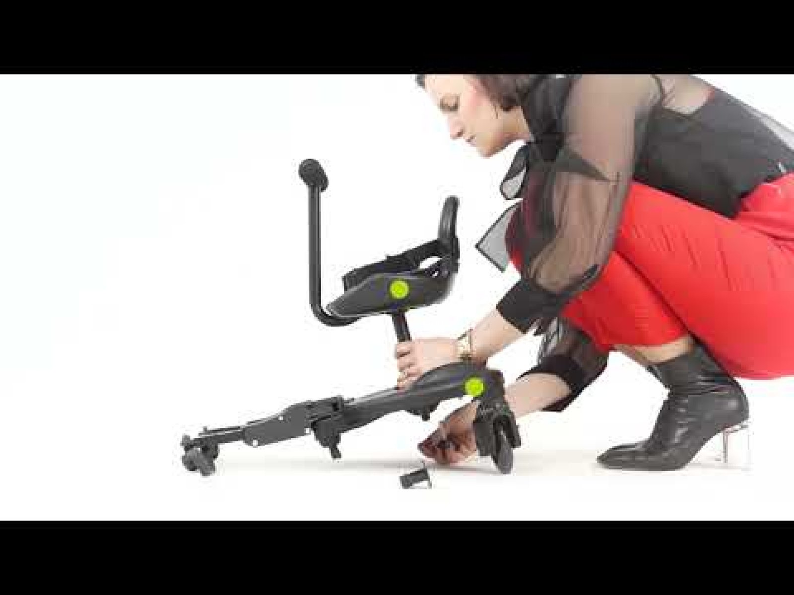 Підніжка з сидінням для коляски FreeON, black - Зображення 5