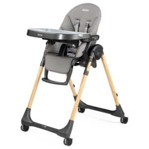 Стільчик для годування Peg-Perego Prima Pappa Follow Me преміум сірий (IH01000002BL73)