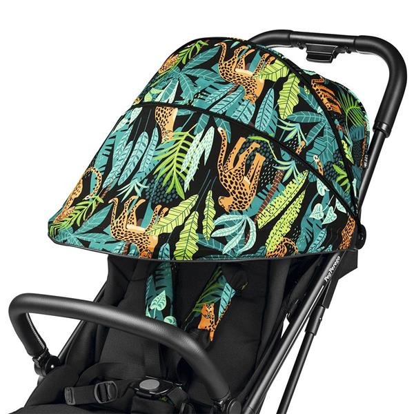 Дитяча коляска Peg-Perego Selfie чорний з тропічним малюнком (IP22000000JL24RO01) - Зображення 4