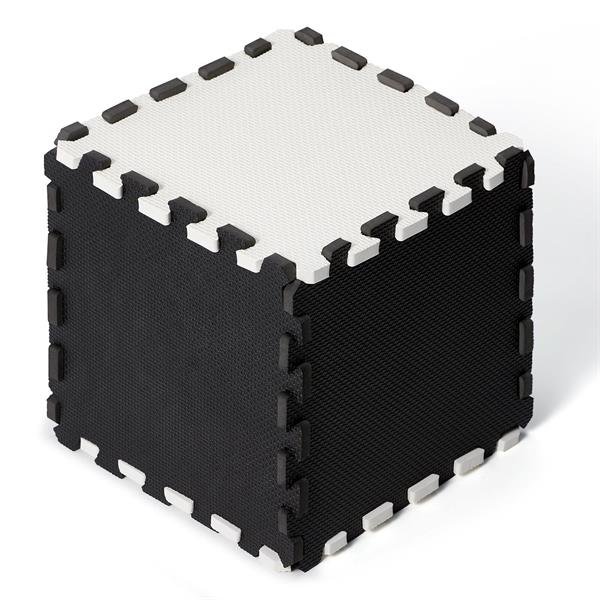 Розвивальний килимок-пазл Kinderkraft Luno Black 30 ел. (KKMLUNOBLK0000) - Зображення 4