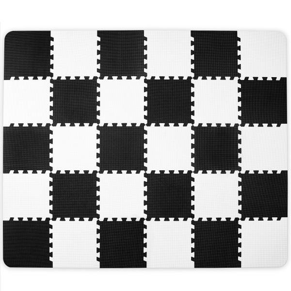 Розвивальний килимок-пазл Kinderkraft Luno Black 30 ел. (KKMLUNOBLK0000) - Зображення 11