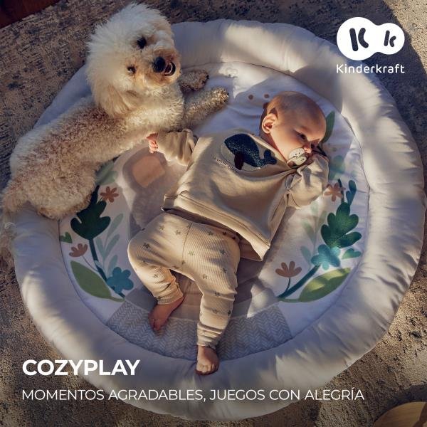 Розвиваючий килимок Kinderkraft Cozyplay (KPCOZY00LGR0000) - Зображення 5