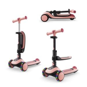 Самокат Kinderkraft Halley 2 Rose Pink (KRHALL02PNK0000)