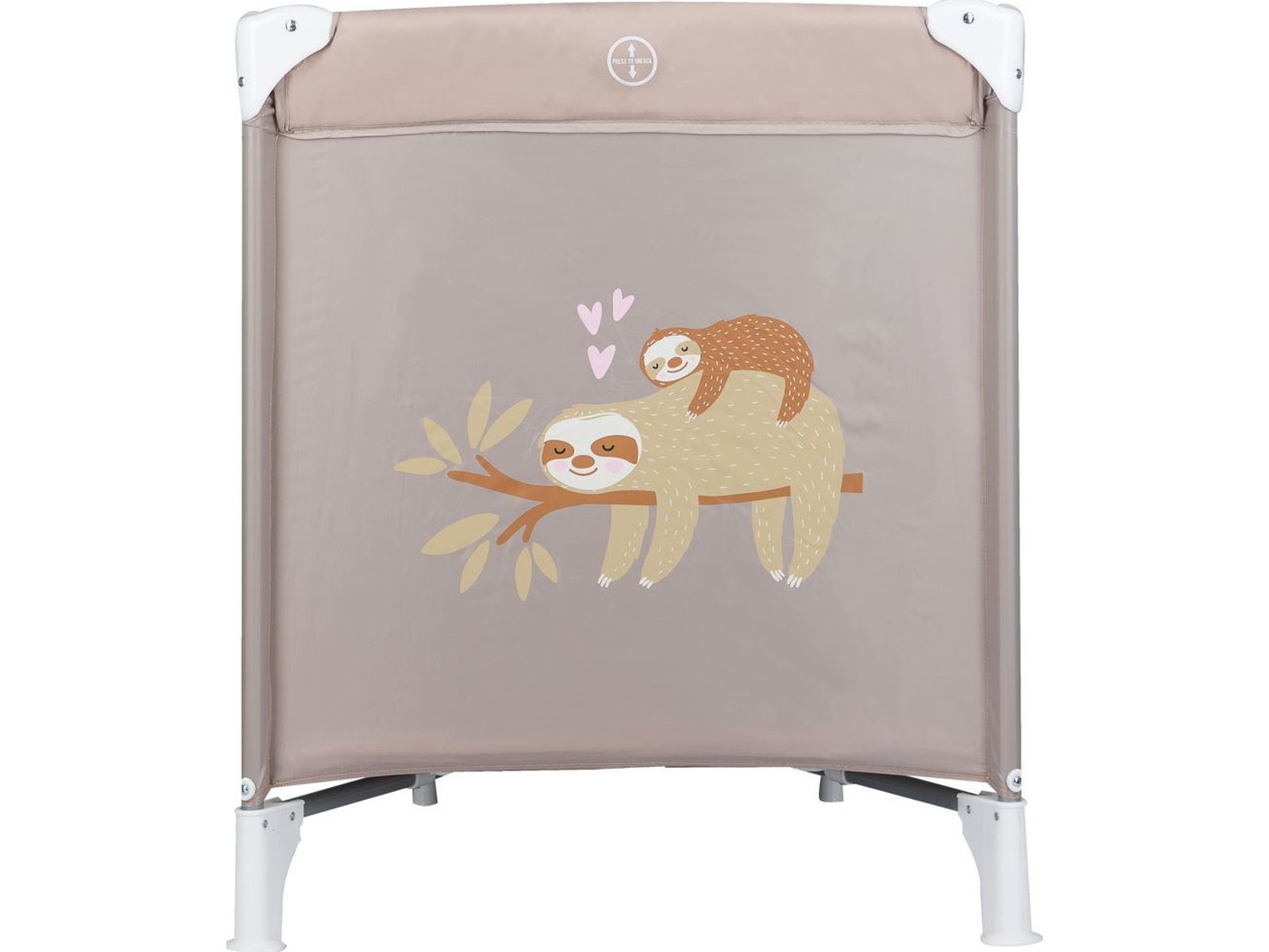 Ліжко-манеж дитяче FreeON Travel Love, beige - Зображення 2