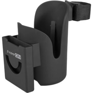 Тримач 2 в 1 для коляски FreeON, black