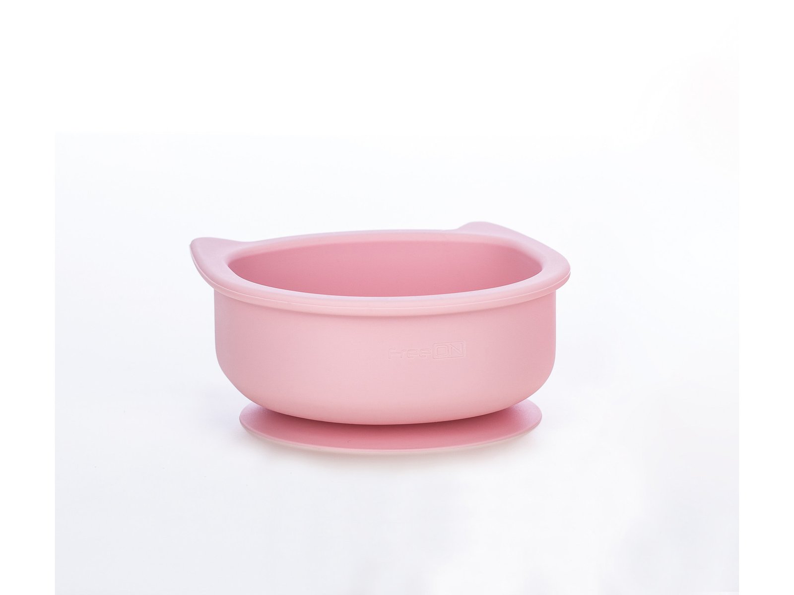 Силіконова миска дитяча FreeOn Kitty, pink - Зображення 2