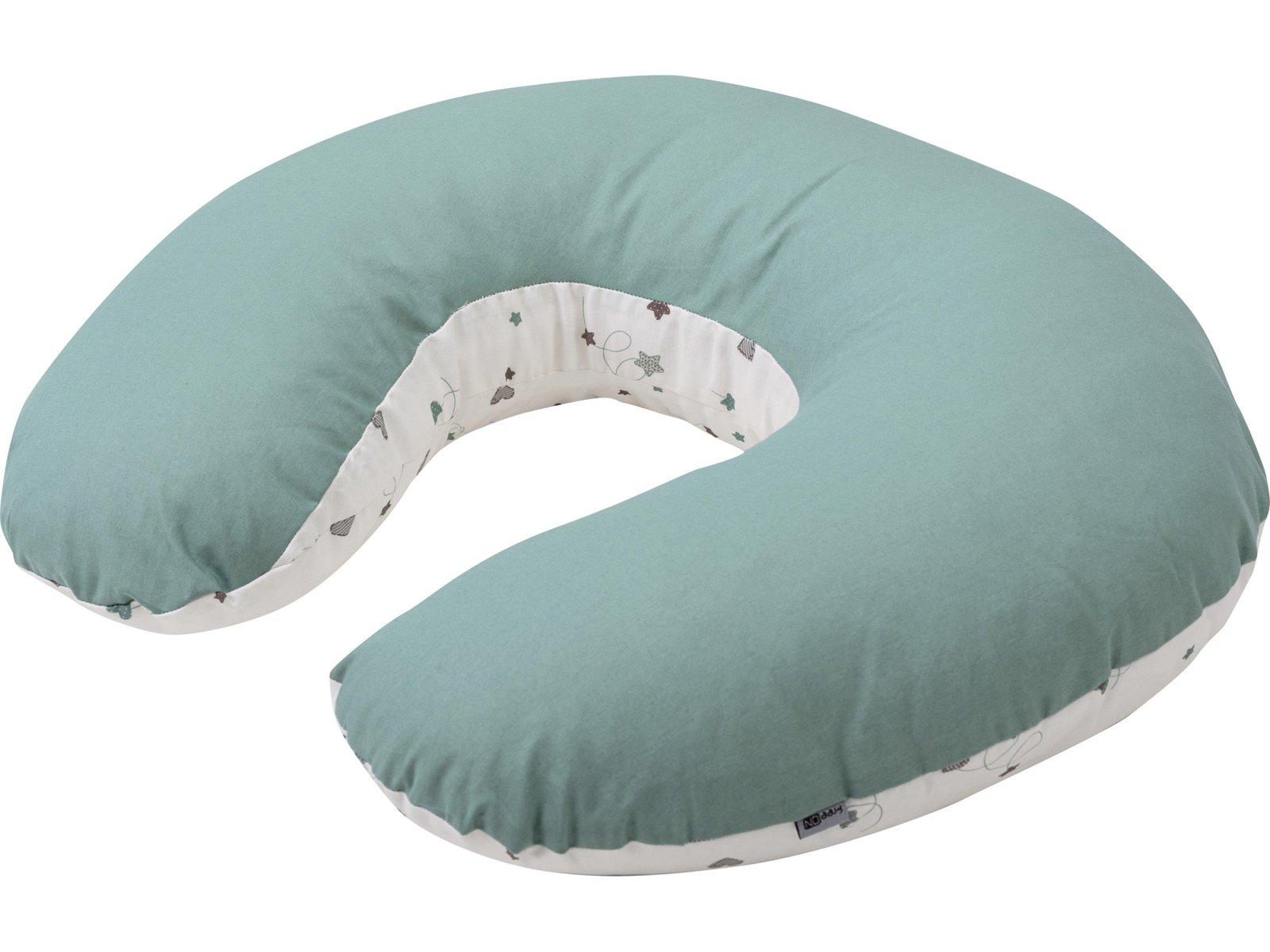 Подушка Bubaba by FreeON GREEN STARS 70х60 см, white - green - Зображення 2