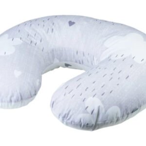 Подушка Bubaba by FreeON Hearts and Clouds 70х60 см, grey