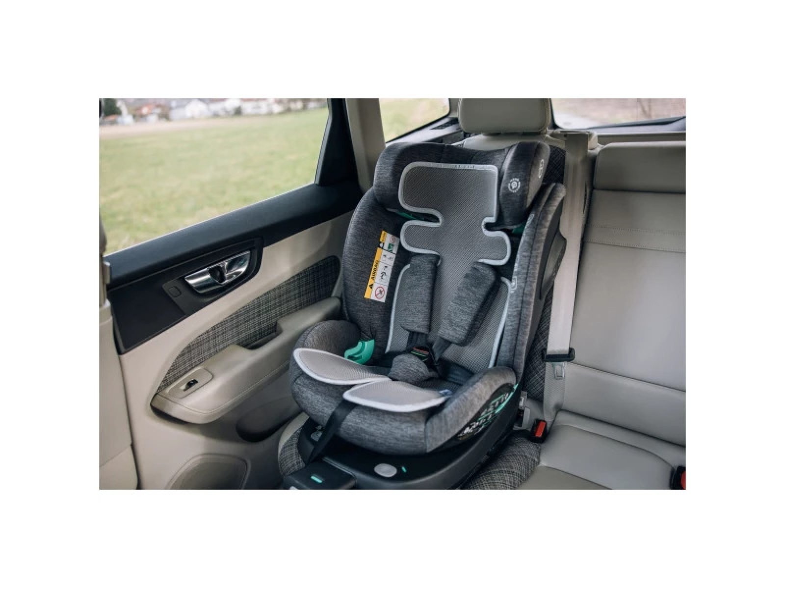 Підкладка для коляски та автокрісла FreeON, grey - white - Зображення 3