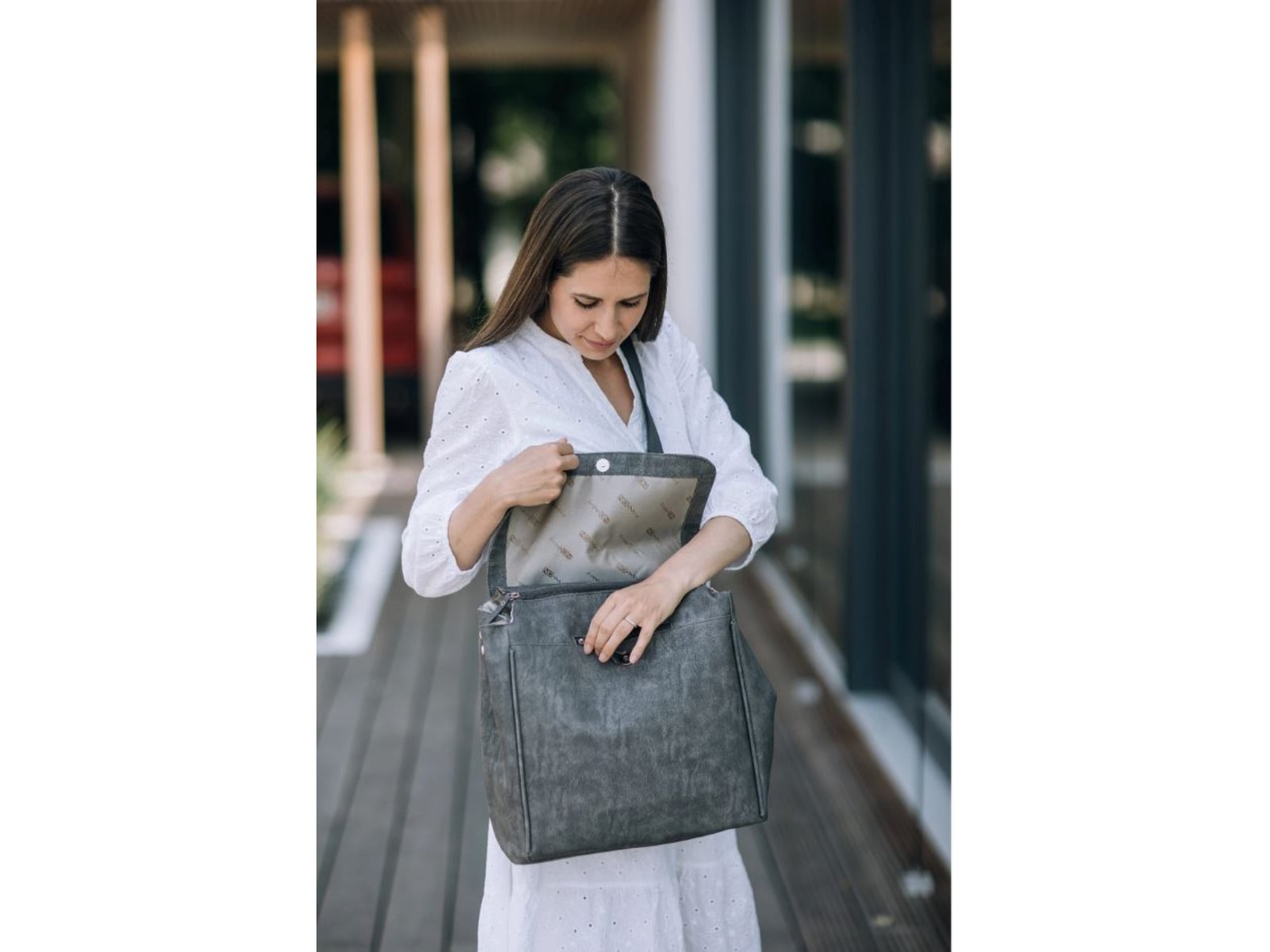 Рюкзак FreeON Chic, grey - Зображення 4