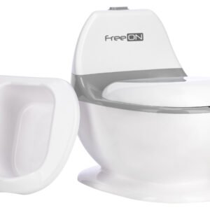 Дитячий горщик FreeON зі звуком змиву, white