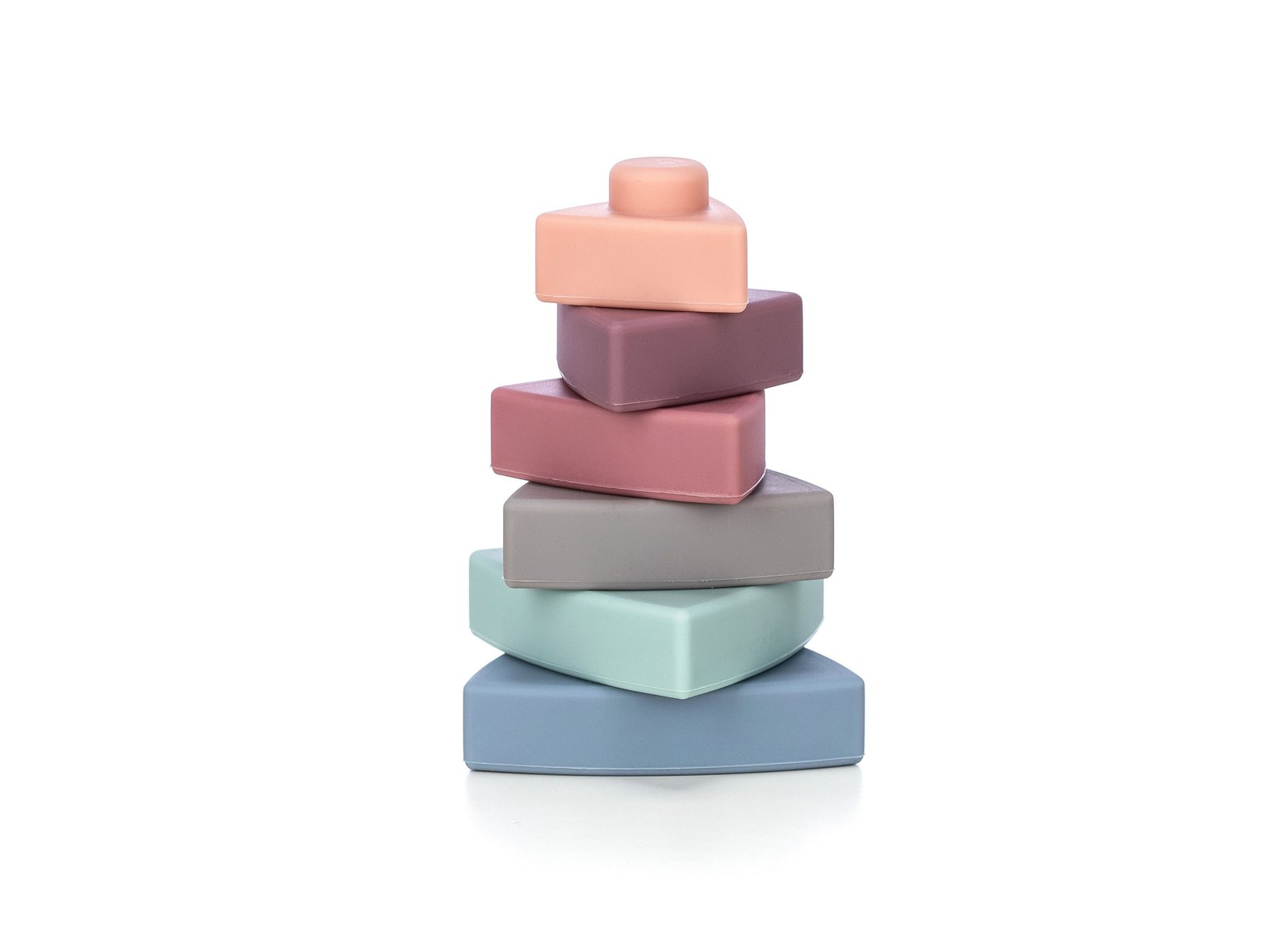 Силіконовий сортер FreeON Вежа трикутна, multicolour - Зображення 3