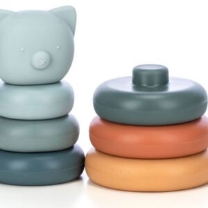 Силіконовий сортер FreeON Вежа ведмедик, multicolour