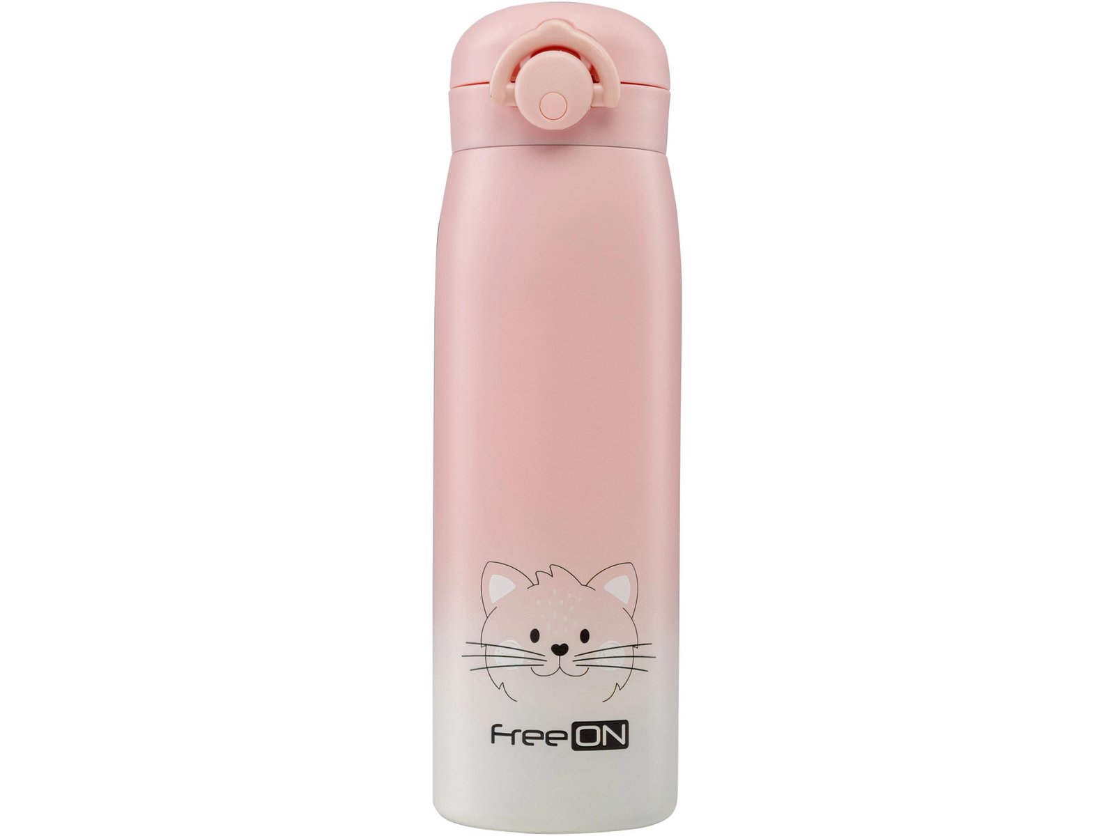 Термопляшка FreeON 480 мл, pink