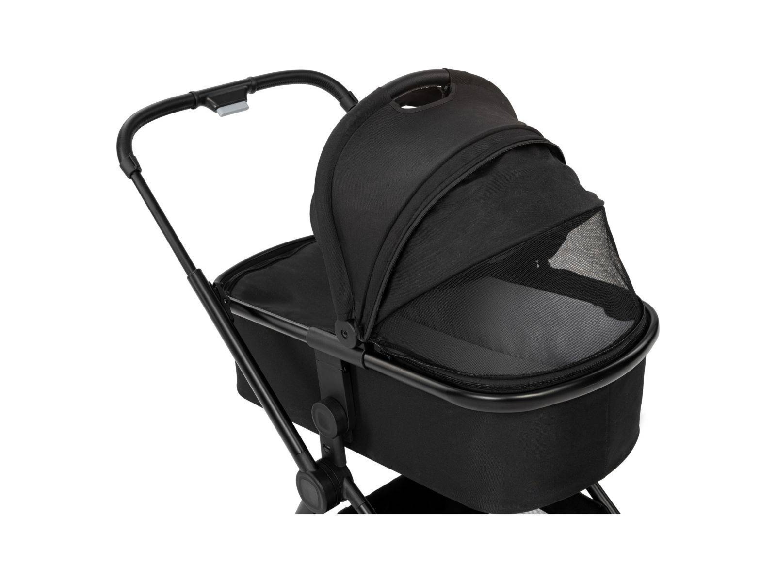 Коляска для дитини універсальна 3 в 1 FreeON Zack, black - Зображення 5