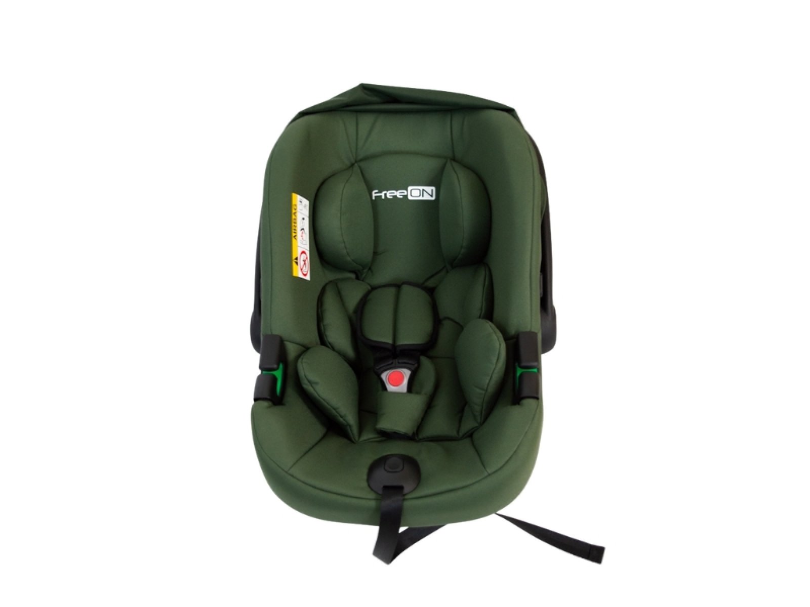 Коляска для дитини універсальна 3 в 1 FreeON Zack, olive - Зображення 10