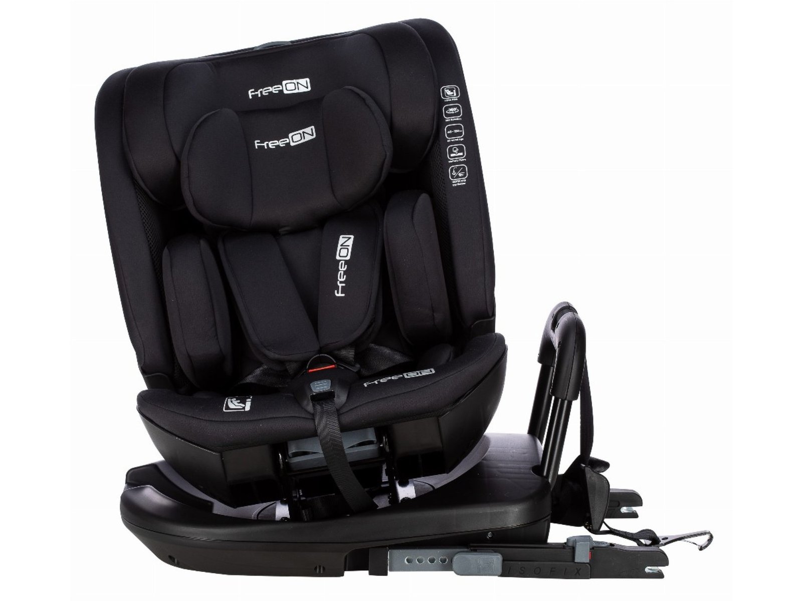Автокрісло FreeON Epic i-Size 40-150 см, black - Зображення 4