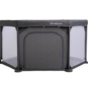 Манеж дитячий шестикутний VELANO Star, grey