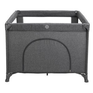 Манеж дитячий квадратний VELANO Cubo, dark grey